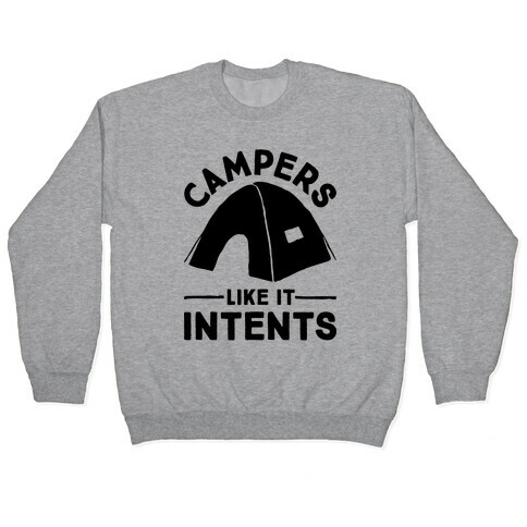 Campers Like It Intents Pullover