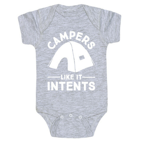 Campers Like It Intents Baby One-Piece