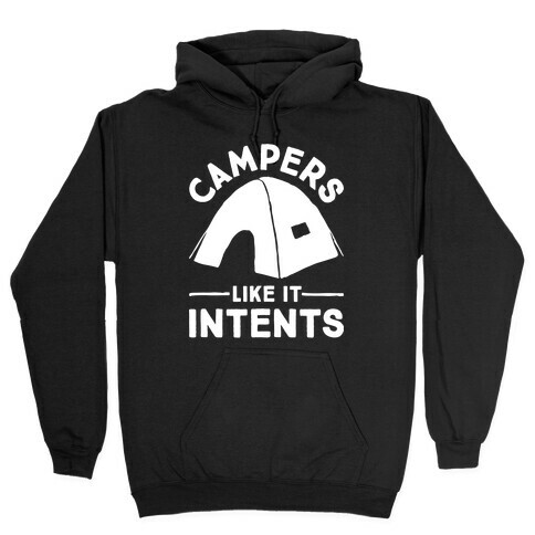 Campers Like It Intents Hooded Sweatshirt