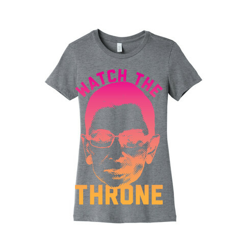 Watch The Throne RGB Womens T-Shirt
