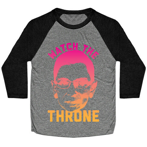 Watch The Throne RGB Baseball Tee