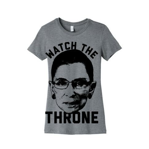 Watch The Throne RGB Womens T-Shirt