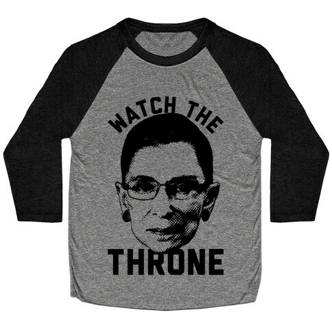 Watch The Throne RGB Baseball Tee