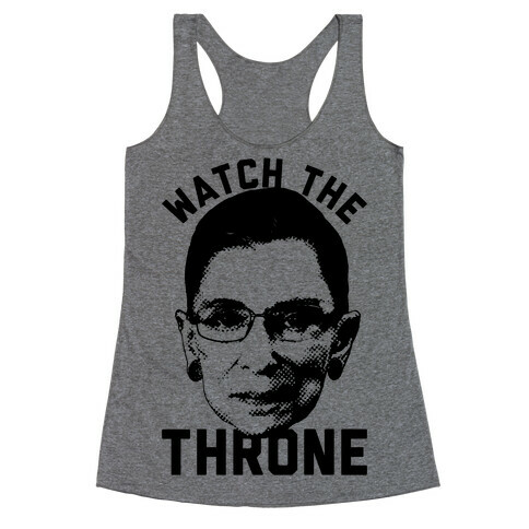 Watch The Throne RGB Racerback Tank Top