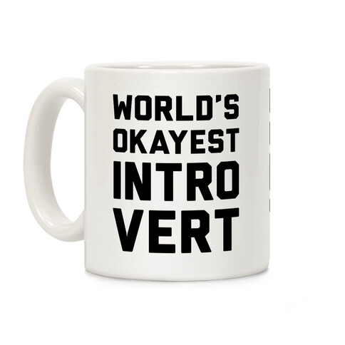 World's Okayest Introvert Coffee Mug