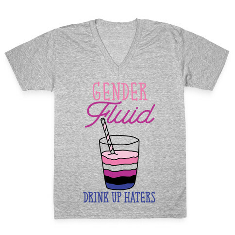 Gender Fluid V-Neck Tee Shirt