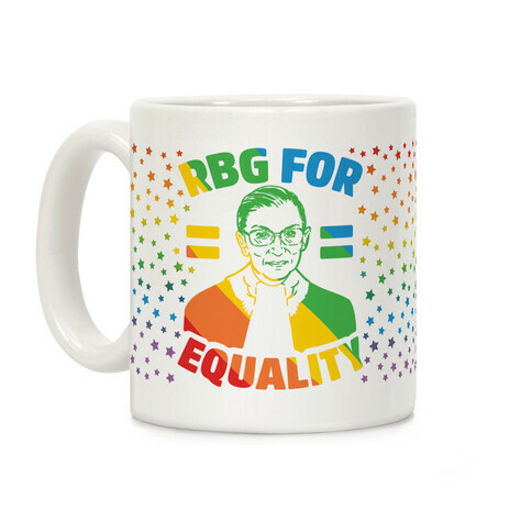 RBG For Equality Coffee Mug