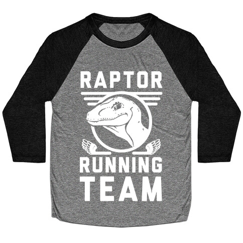 Raptor Running Team Baseball Tee