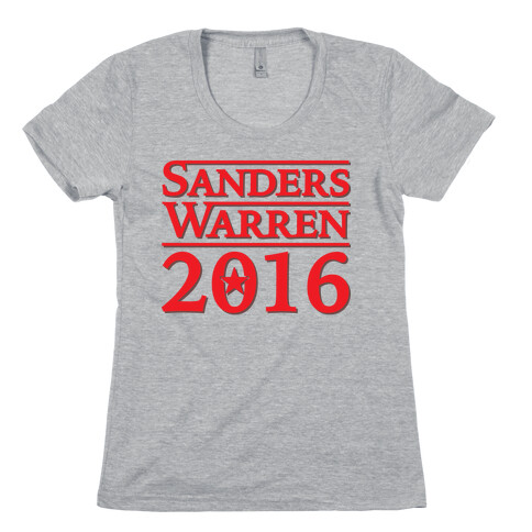 Sanders Warren 2016 Womens T-Shirt