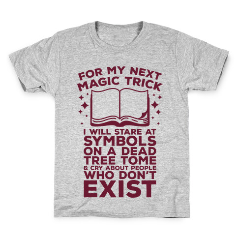 Book Magic Trick Kids T-Shirt