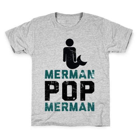 Merman Pop Merman (Tank) Kids T-Shirt