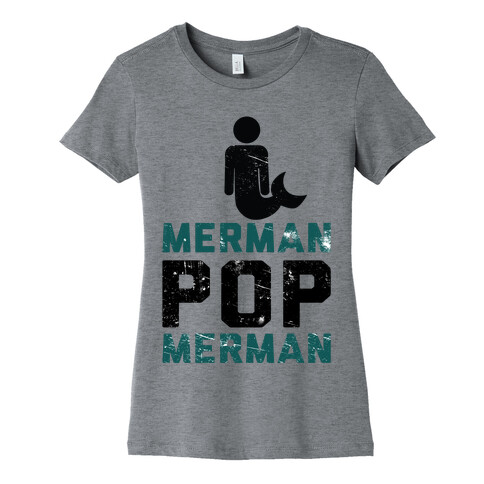 Merman Pop Merman (Tank) Womens T-Shirt