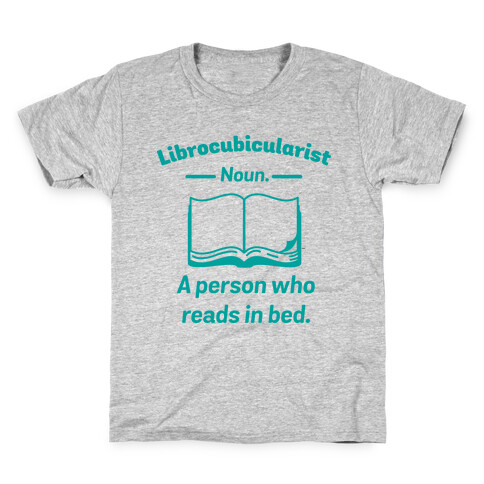 Librocubicularist - a Person Who Reads in Bed Kids T-Shirt