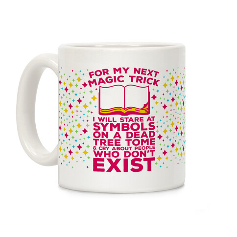 Book Magic Trick Coffee Mug