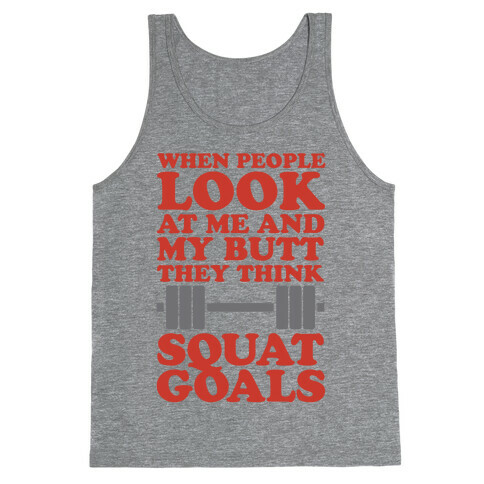 Squat Goals Tank Top