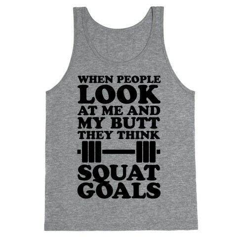 Squat Goals Tank Top