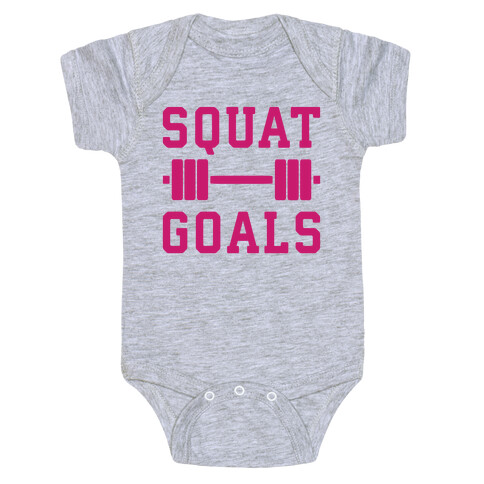 Squat Goals Baby One-Piece