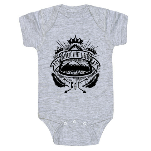 Triple Crown Hiking Trail Crest Baby One-Piece