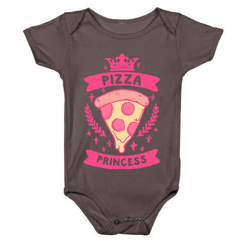 Pizza Princess Baby One-Piece