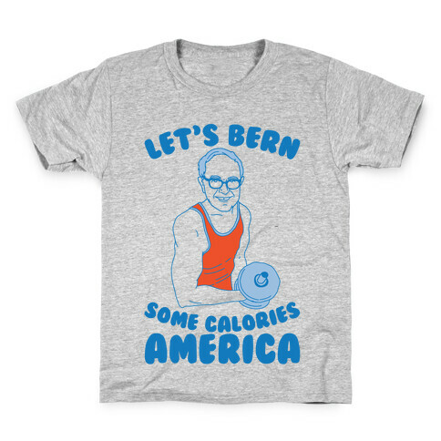 Let's Bern Some Calories America Kids T-Shirt
