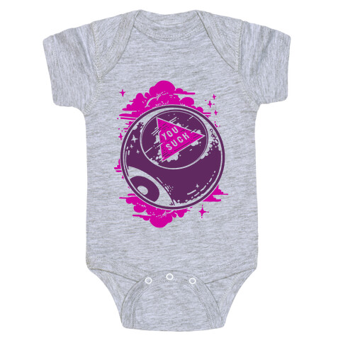 You Suck Magic 8-Ball Fortune Baby One-Piece