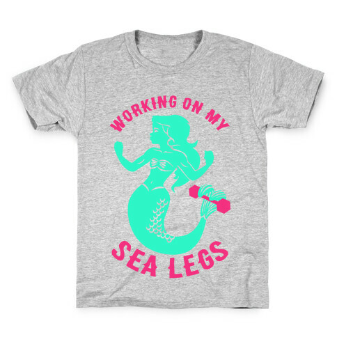 Working On My Sea Legs Kids T-Shirt