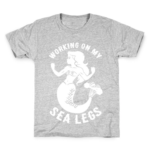 Working On My Sea Legs Kids T-Shirt