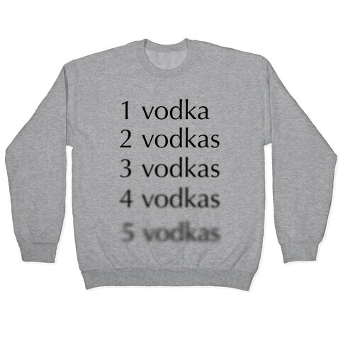5 Vodkas Pullover