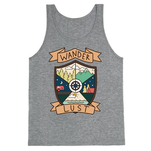 Wanderlust Crest Tank Top