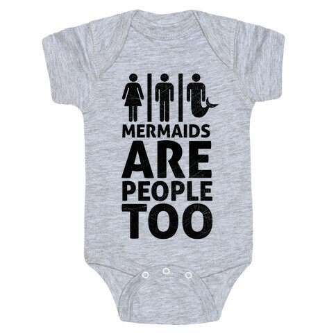 Mermaids Are People Too Baby One-Piece