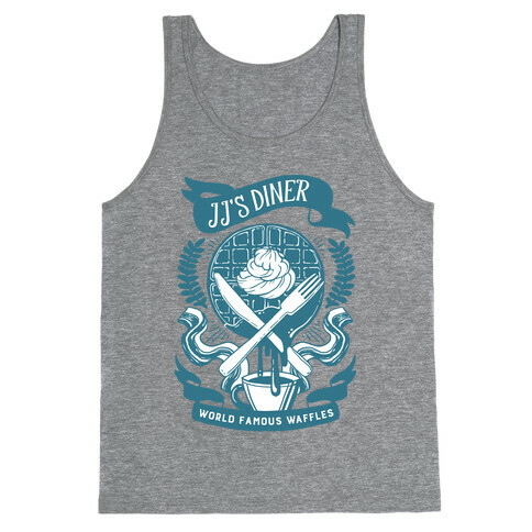 JJ's Diner: Belgian Waffle Crest Tank Top