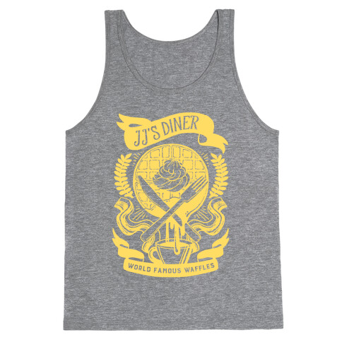 JJ's Diner: Belgian Waffle Crest Tank Top