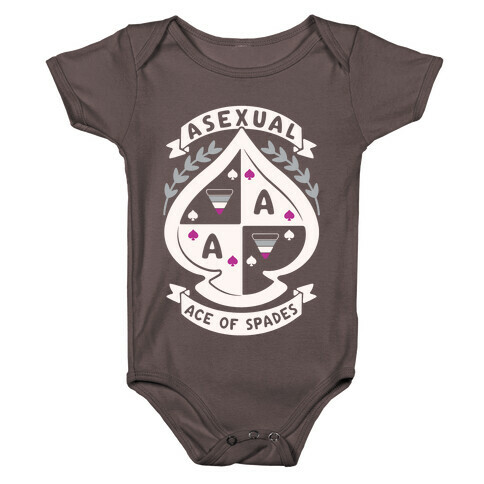 Asexual Crest Baby One-Piece