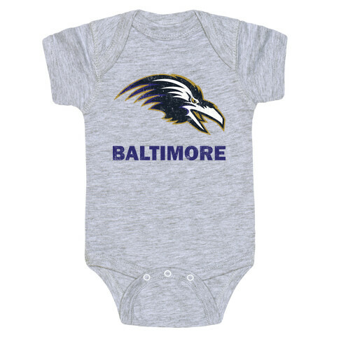 Baltimore (Vintage) Baby One-Piece