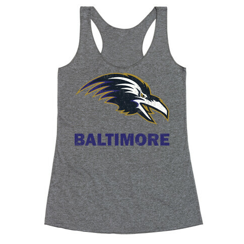 Baltimore (Vintage) Racerback Tank Top