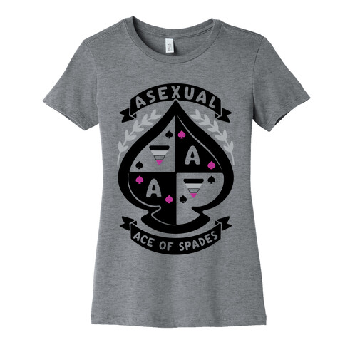 Asexual Crest Womens T-Shirt