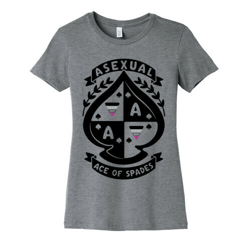 Asexual Crest Womens T-Shirt