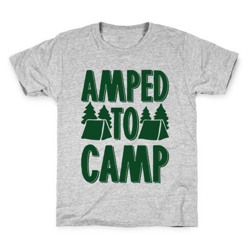 Amped To Camp Kids T-Shirt
