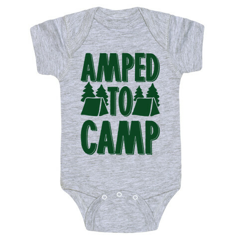 Amped To Camp Baby One-Piece