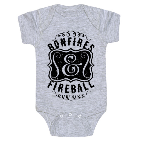 Bonfires And Fireball Baby One-Piece