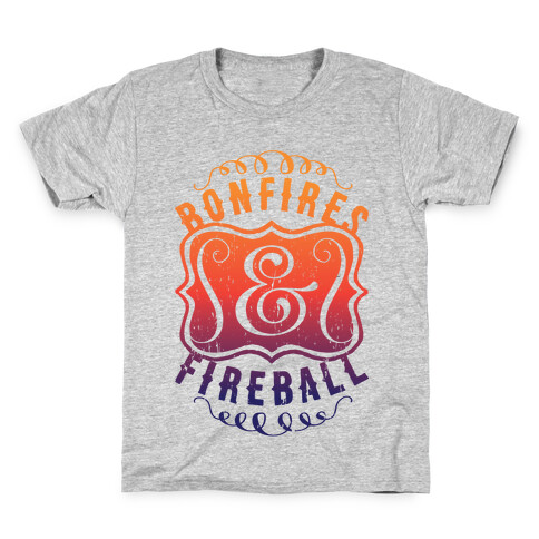 Bonfires And Fireball Kids T-Shirt