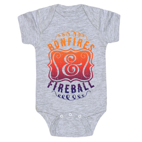 Bonfires And Fireball Baby One-Piece