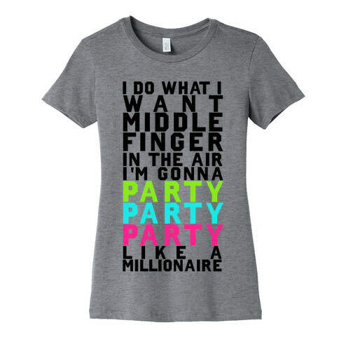 Party Party Party Womens T-Shirt