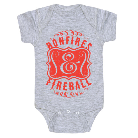Bonfires And Fireball Baby One-Piece