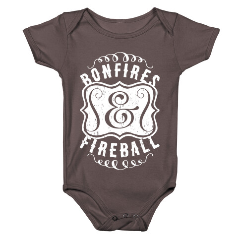 Bonfires And Fireball Baby One-Piece