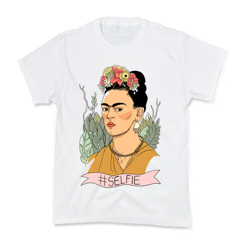 Frida #Selfie Kids T-Shirt