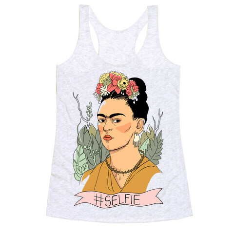 Frida #Selfie Racerback Tank Top
