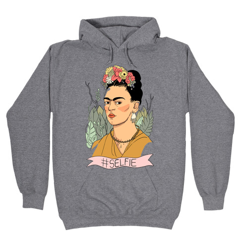 Frida #Selfie Hooded Sweatshirt