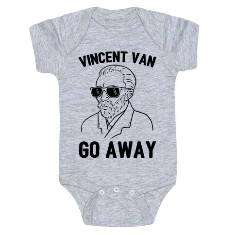 Vincent Van Go Away Baby One-Piece
