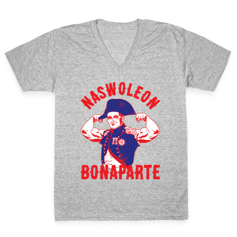 Naswoleon Bonaparte V-Neck Tee Shirt
